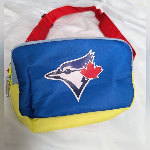 NWOT 2022 MLB Baseball Toronto Blue Jays Crossbody Fanny Pack/Bag - Picture 1 of 14